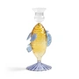 & klevering - Fish candle holder, yellow