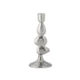 Bloomingville - Metina candlestick, h 21 cm, silver