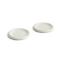 HAY - Barro Plate Ø 18 cm, off-white (set of 2)