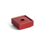 HAY - Mattone candle holder S, red
