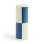 HAY - Column Candle L, milky green / dark blue