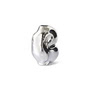 HKliving - Gleam Glass vase small, chrome