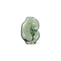 HKliving - Gleam Glass vase small, olive