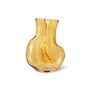 HKliving - Gleam Glass vase, amber