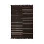 HKliving - Striped Kelim Wool rug, 150 x 240 cm, brown
