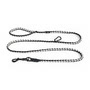 HAY - Dogs Dog lead, braided, adjustable, black / white