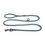 HAY - Dogs Dog lead, braided, adjustable, blue / black