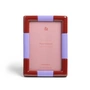 & klevering - Rift Picture frame, 13 x 18 cm, burgundy / purple