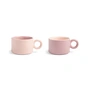 & klevering - Chiquito Cup, 0.2 L, pink (set of 2)