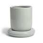 & klevering - Churros Flower pot, Ø 24.5 x 25 cm, mist