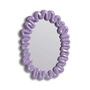 & klevering - Dribble mirror, 29.5 x 41.5 cm, purple