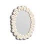 & klevering - Dribble mirror, 29.5 x 41.5 cm, white