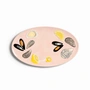 & klevering - De la mer serving platter 33 x 20 cm, Oyster