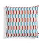 & klevering - Clash cushion 50 x 50 cm, blue / red