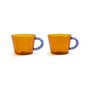 & klevering - Duet cup, 0.3 l, amber (set of 2)