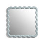 & klevering - Zigzag mirror 60 x 60 cm, mist