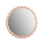 & klevering - Zigzag mirror Ø 50 cm, pink