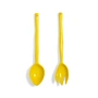 & klevering - Boavista salad servers, yellow