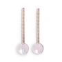 & klevering - Sling salad servers, pink