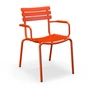 HOUE - ALUA Outdoor Dining armchair, cayenne