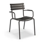 HOUE - ALUA Outdoor Dining armchair, black