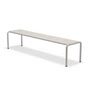 HOUE - AVANTI garden bench, long, muted white