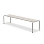 HOUE - AVANTI garden bench, long, muted white