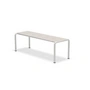 HOUE - AVANTI garden bench, medium, muted white