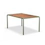 HOUE - AVANTI dining table, 153 x 98 cm, ash / olive green