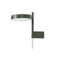 Wästberg - W242 Pastille alu LED wall light br1, olive green RAL 6003