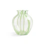 & klevering - Yogu vase 23.5 x Ø 20 cm, spiral green