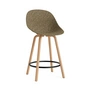 Normann Copenhagen - Mat bar stool 65 cm, seaweed / black