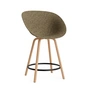 Normann Copenhagen - Mat bar stool 65 cm, seaweed / black