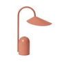 Ferm Living - Arum Rechargeable LED table lamp, sienna