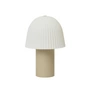 Ferm Living - Frill LED rechargeable light, white / cashmere