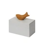 Ferm Living - Harbour Storage box fish, H 15 x 14.5 cm, mist blue / aged gold