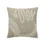Ferm Living - Jot cushion, 50 x 50 cm, elm green