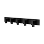 Ferm Living - Lager Wall coat rack, black
