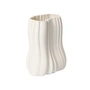 Ferm Living - Moire Vase, H 20 cm, off-white