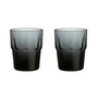 Iittala - Solare drinking glass, 0.31 l, steel gray (set of 2)