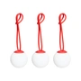 Fatboy - Bolleke Mini Pendant light, red (set of 3)