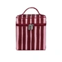 Marimekko - Otso Raide cosmetic bag, burgundy / pink