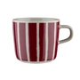 Marimekko - Piccolo mug with handle 200 ml, natural / burgundy