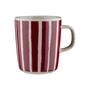 Marimekko - Piccolo mug with handle 250 ml, natural / burgundy
