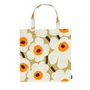 Marimekko - Pieni Unikko Shopping bag, white / cream / warm orange