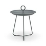 HOUE - EYELET Side table, Ø 45 cm, dark gray