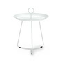 HOUE - EYELET Side table, Ø 45 cm, white