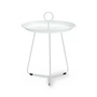 HOUE - EYELET Side table, Ø 45 cm, white
