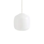 HAY - Buoy Glass pendant light, Ø 20 cm, clay white