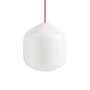 HAY - Buoy Glass pendant light, Ø 30 cm, rusty red